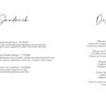 Menu Artisanal Rotisserie 176 Marrakech December 2023 145416-876700